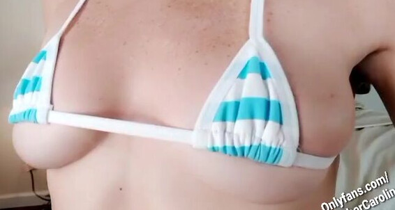 Heathercarolin Micro Bikini Titty Shake Video Clip For You